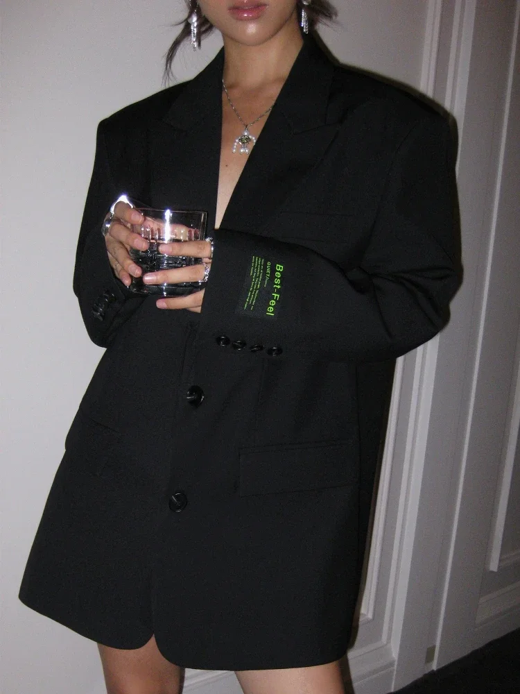 Spring Autumn Clothing Outer Wear New Fashion Women Suit Jacket Casual Coat Office Lady Blazer Wide Shoulder Female Tops - Image 6